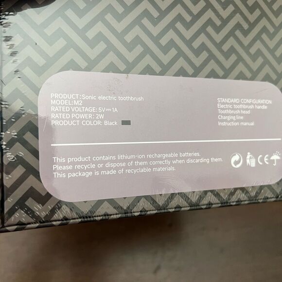 NIB sonic electric toothbrush sealed in box I don’t know the color - Picture 5 of 5